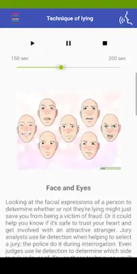 Technique of Lying android App screenshot 11
