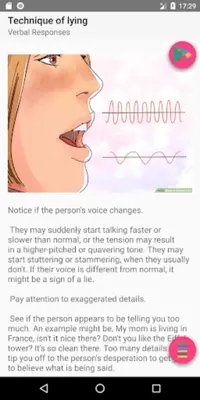 Technique of Lying android App screenshot 2