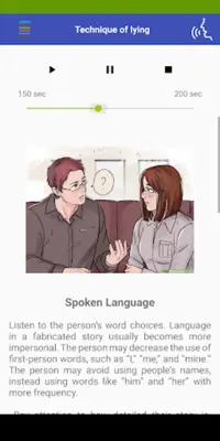 Technique of Lying android App screenshot 7
