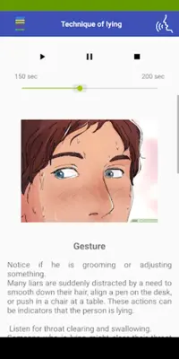 Technique of Lying android App screenshot 8
